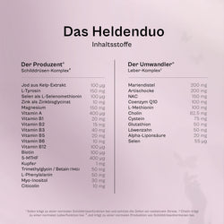 Das Heldenduo - 30 Tage Vorrat