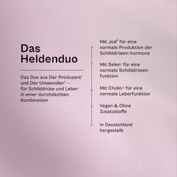 Das Heldenduo - 30 Tage Vorrat