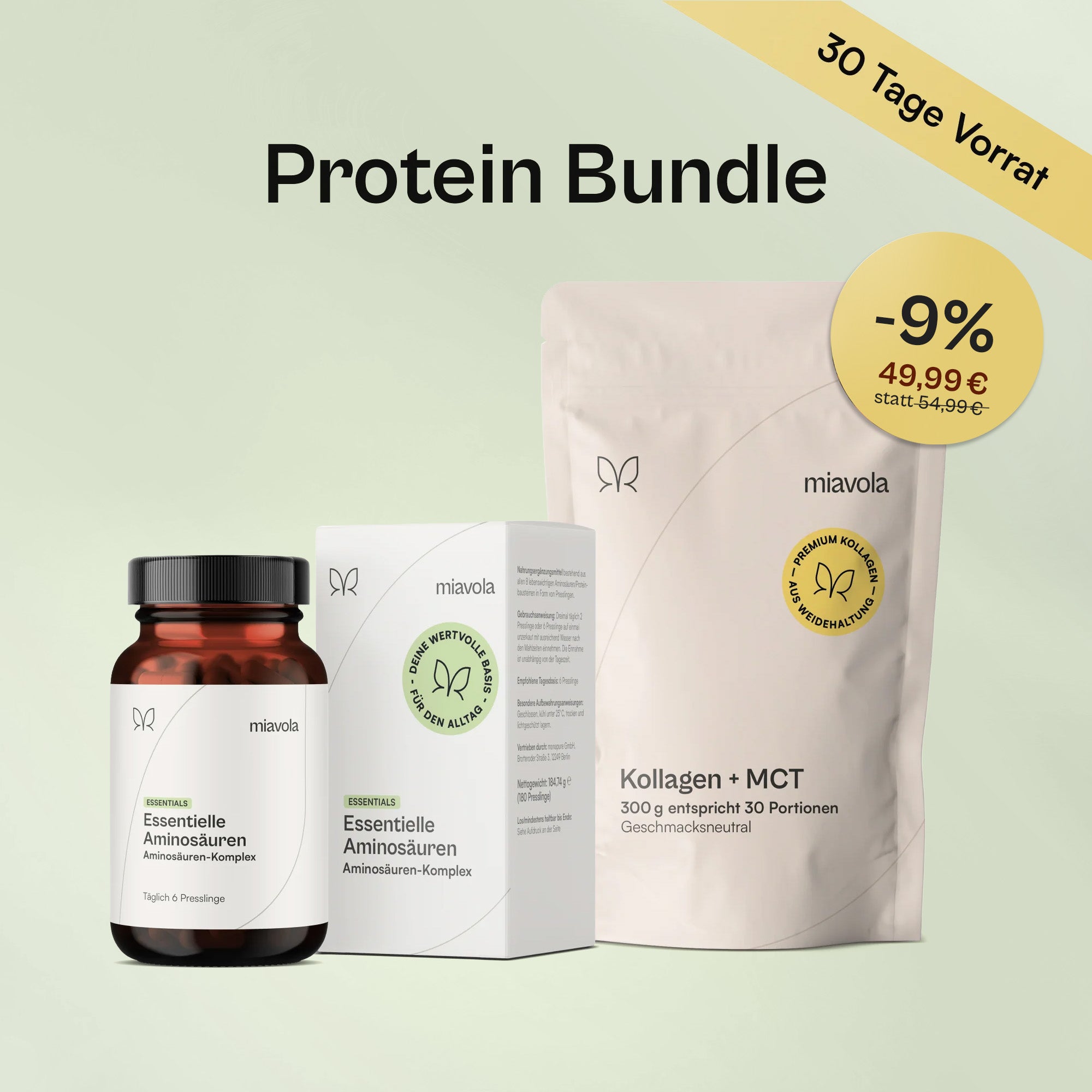 Das Protein-Bundle - 30 Tage Vorrat